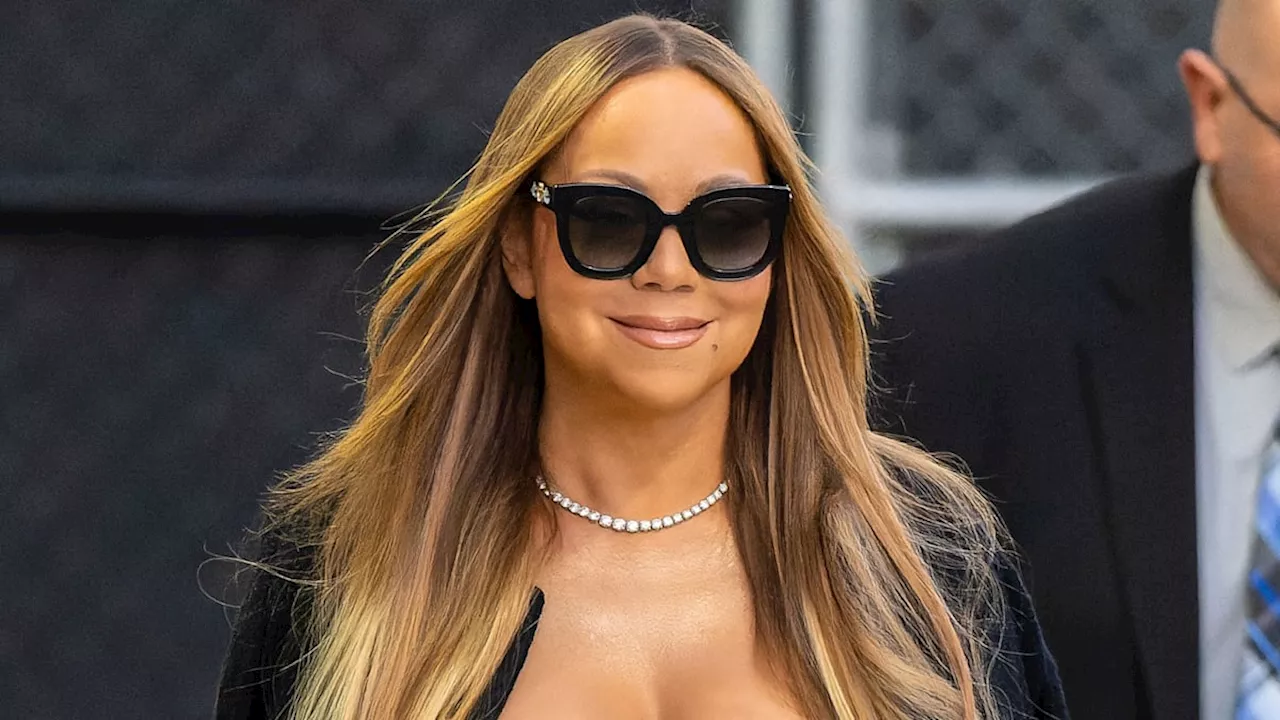 Mariah Carey looks unbelievable in leg-lengthening mini dress amid $20m lawsuit