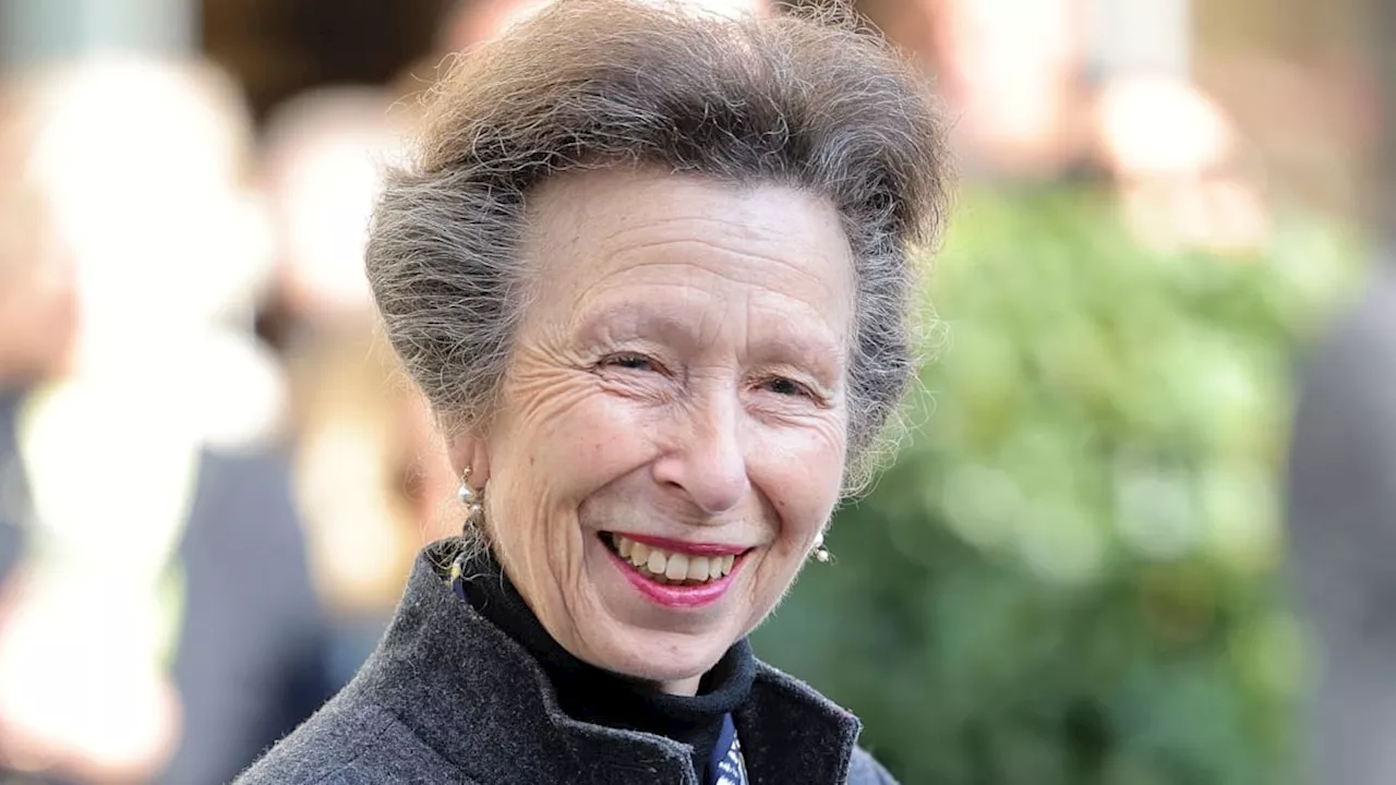 Princess Anne pictured in stunning cloak late Queen wore when she was 42