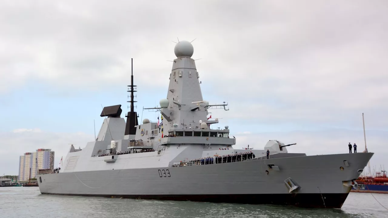 Portsmouth-based Royal Navy warship seizes cocaine with street value of £60 million in Caribbean