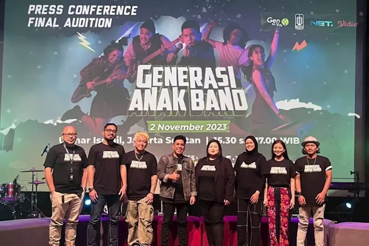 Ajang Pencarian Bakat Generasi Anak Band, Aksi Panggung dan Musikalitas Jadi Kriteria Penilaian