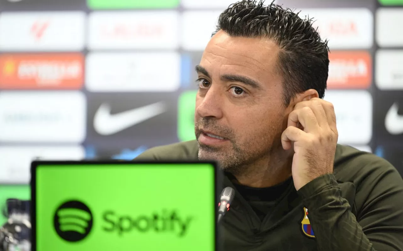 Xavi rechaça comodismo no vestiário do Barcelona e nega crise após declaração de Gündogan