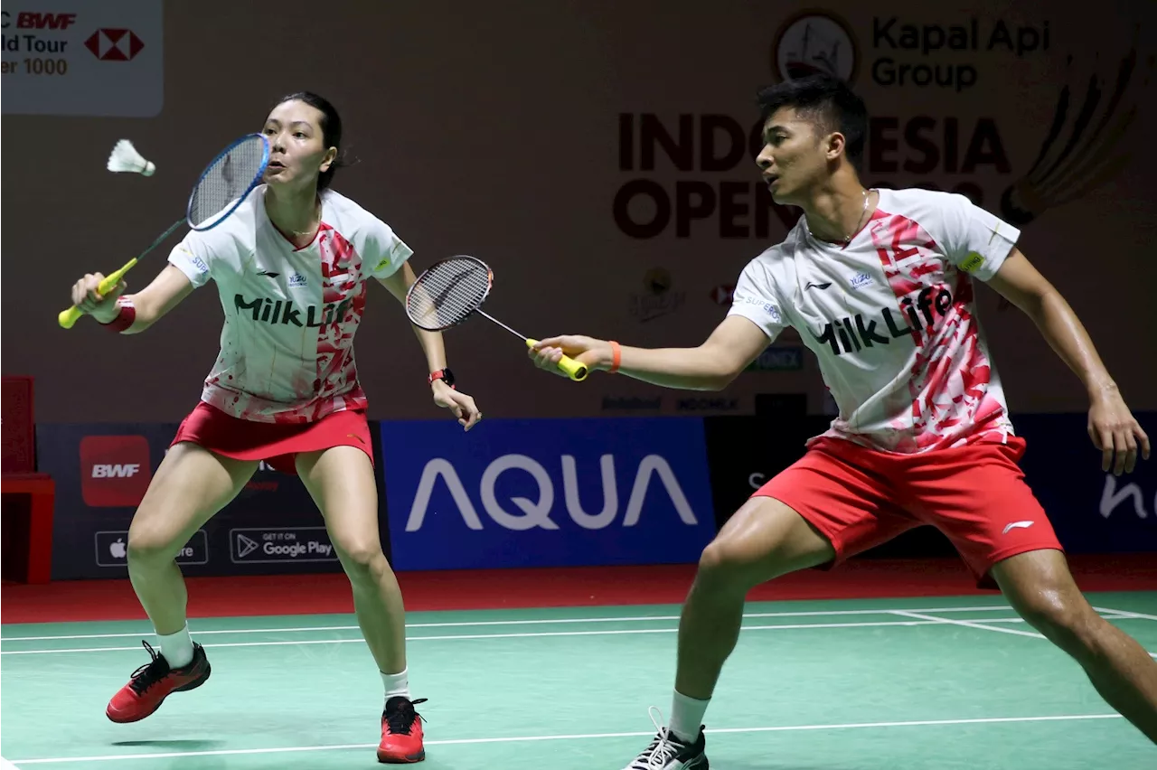 Kebanyakan Blunder, Dejan/Gloria Gagal Susul Rehan/Lisa ke Semifinal Hylo Open 2023