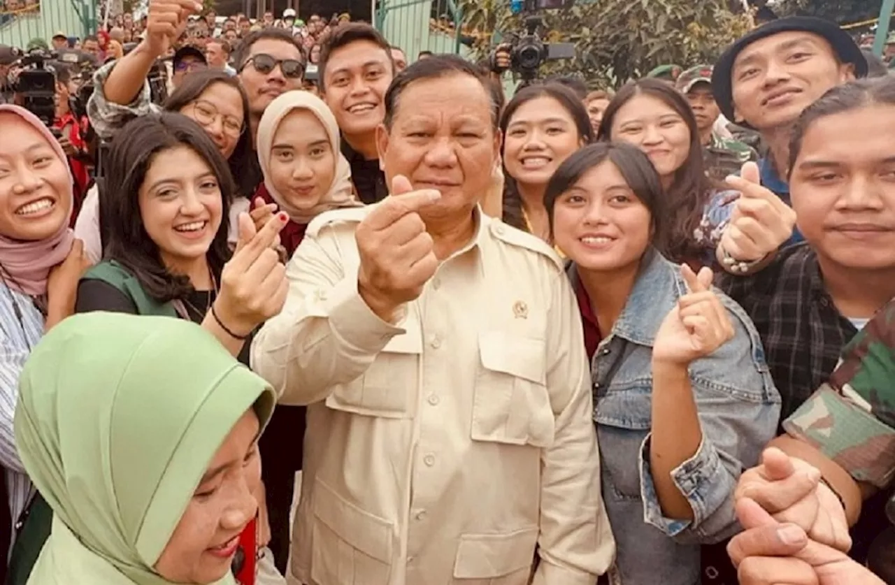 Prabowo Dinilai Pemimpin Tegas dan Memikat Dukungan Anak Muda