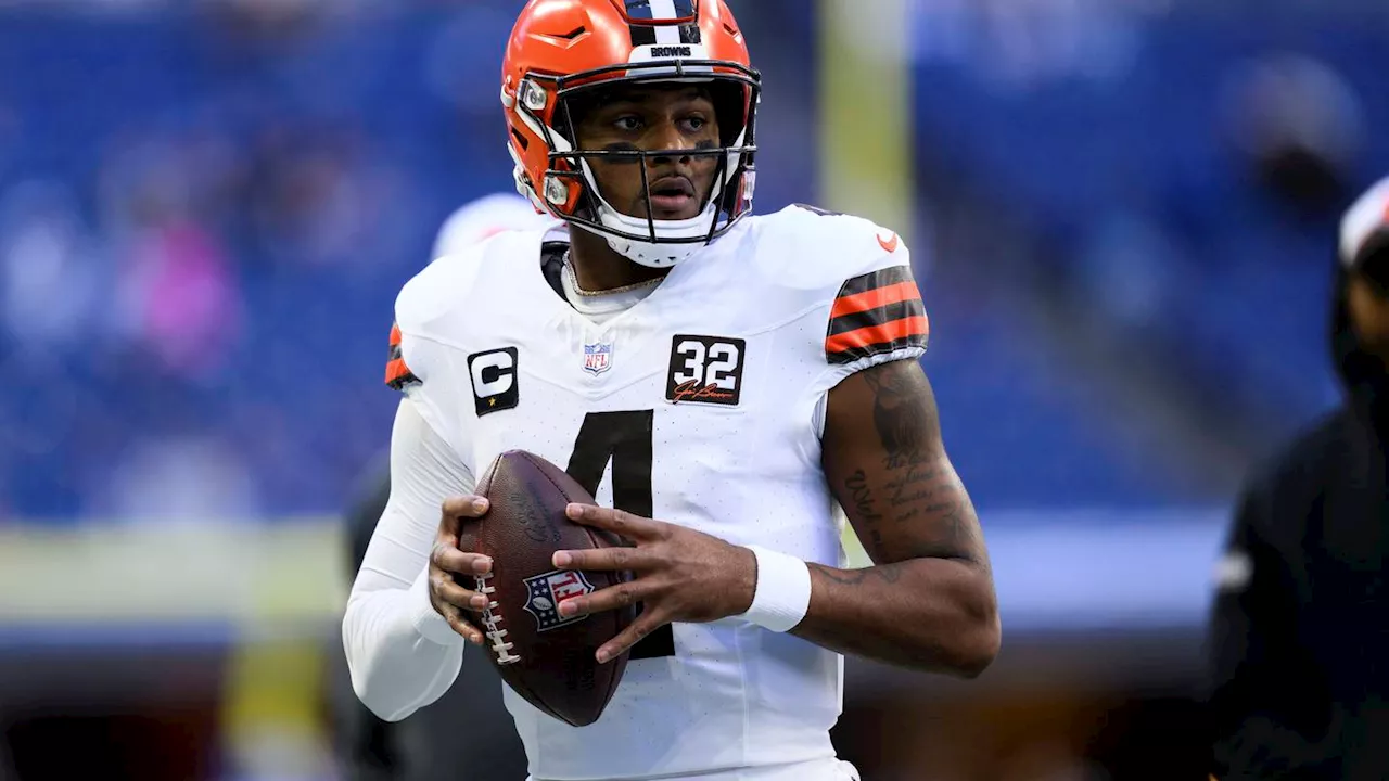 Browns QB Deshaun Watson will make first start since Oct. 22 vs. Cardinals, HC says