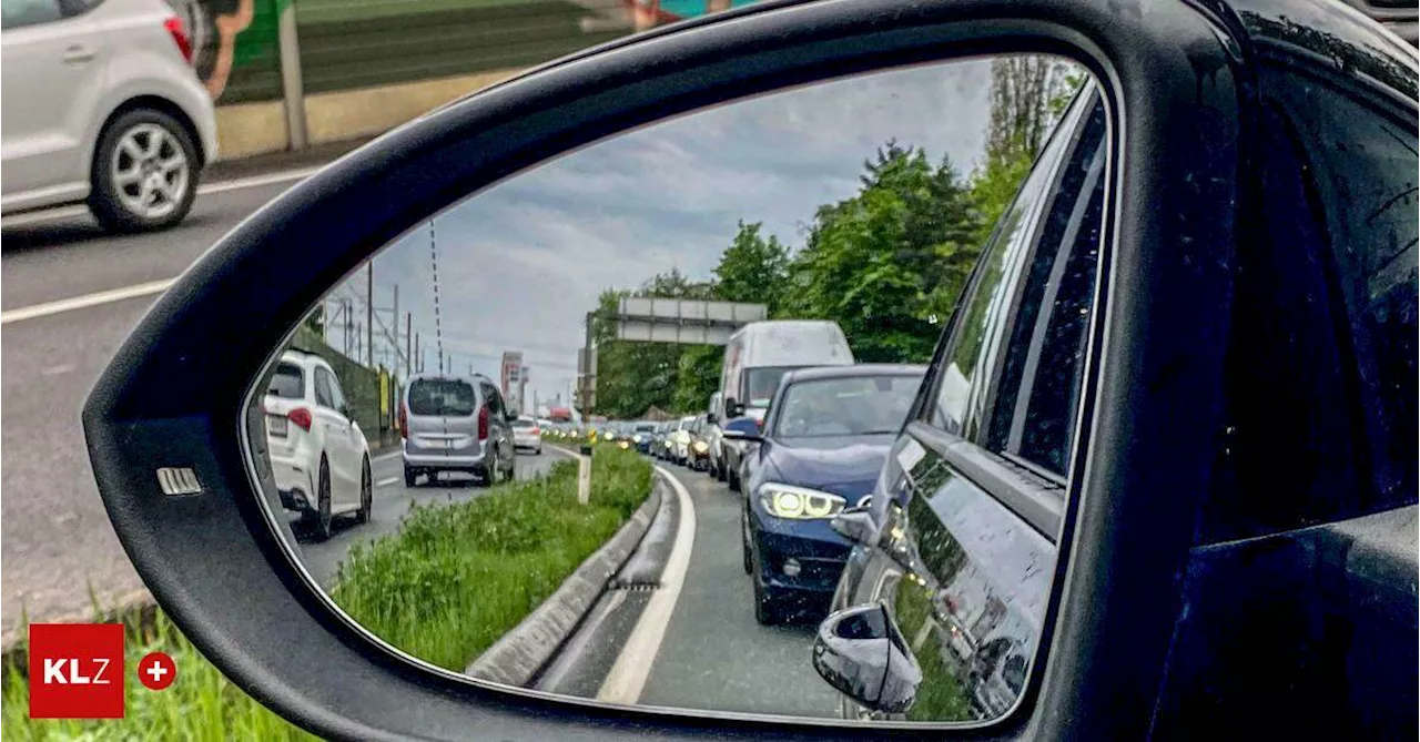 Sperre für drei Wochen:Ampelanlage bei Abfahrt Leibnitz soll Rückstau auf A9 verhindern