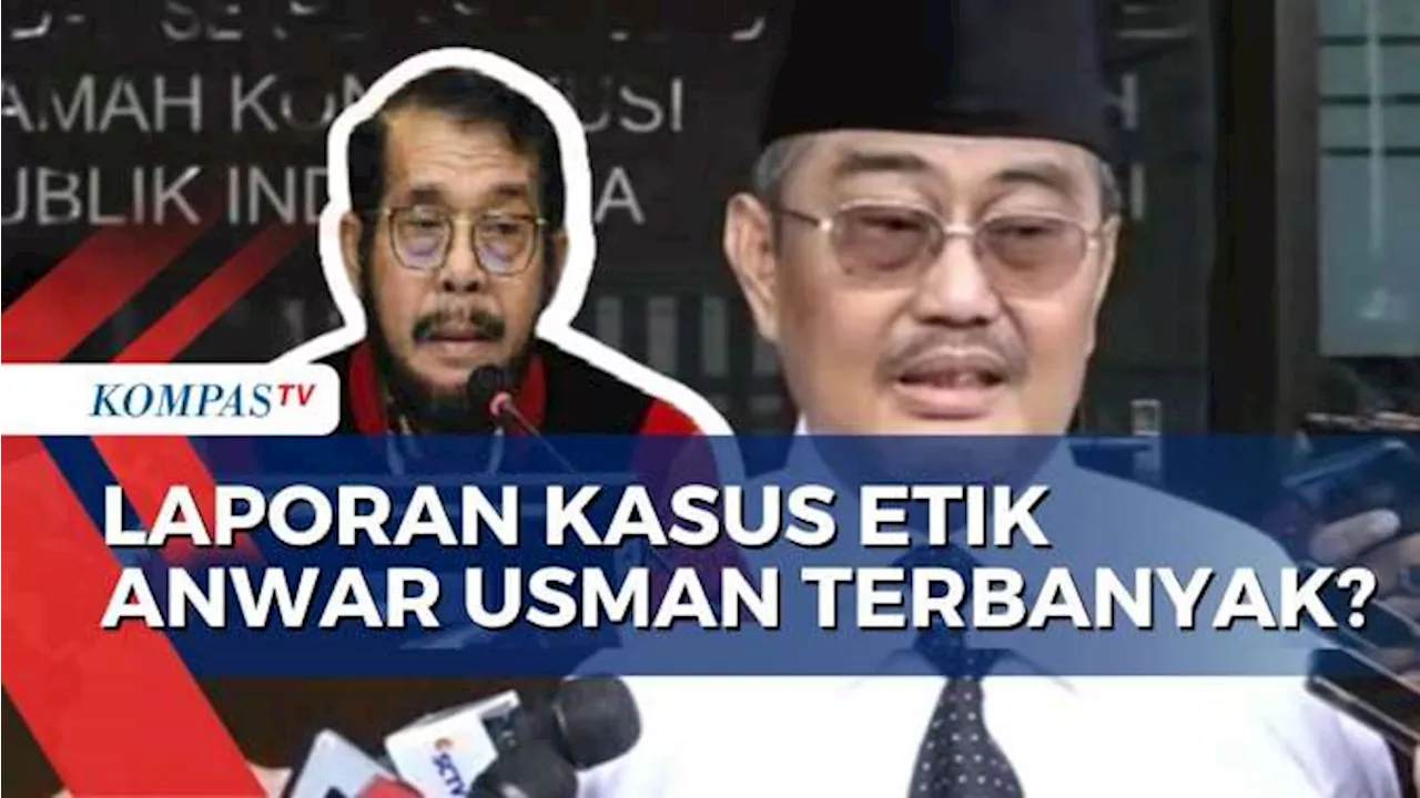 Ketua MKMK Jimly Sebut Anwar Usman Paling Banyak Dilaporkan soal Dugaan Pelanggaran Etik