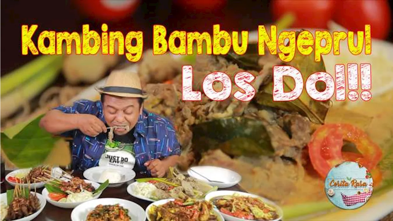 Makan Kambing Bambu Ngeprul di Rumah Makan Denny Cak Nan, Los Dol Banget!