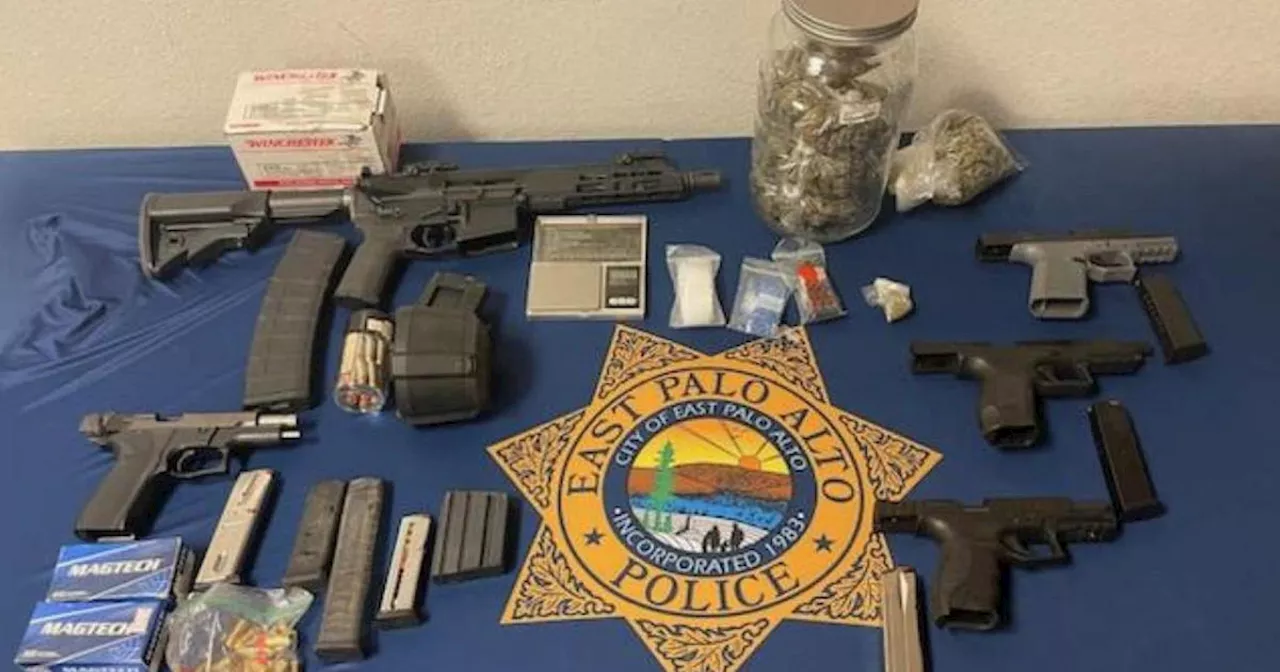 3 teens arrested, guns and drugs seized in East Palo Alto shooting investigation