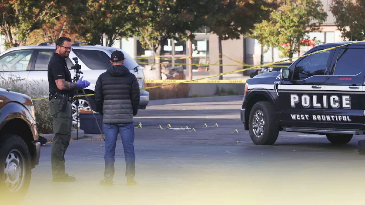 Man shot, killed in West Bountiful parking lot; potential suspect barricaded on US 191