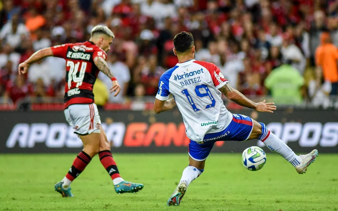 Fortaleza x Flamengo: estatísticas e informações do jogo pela 32ª rodada do Brasileirão