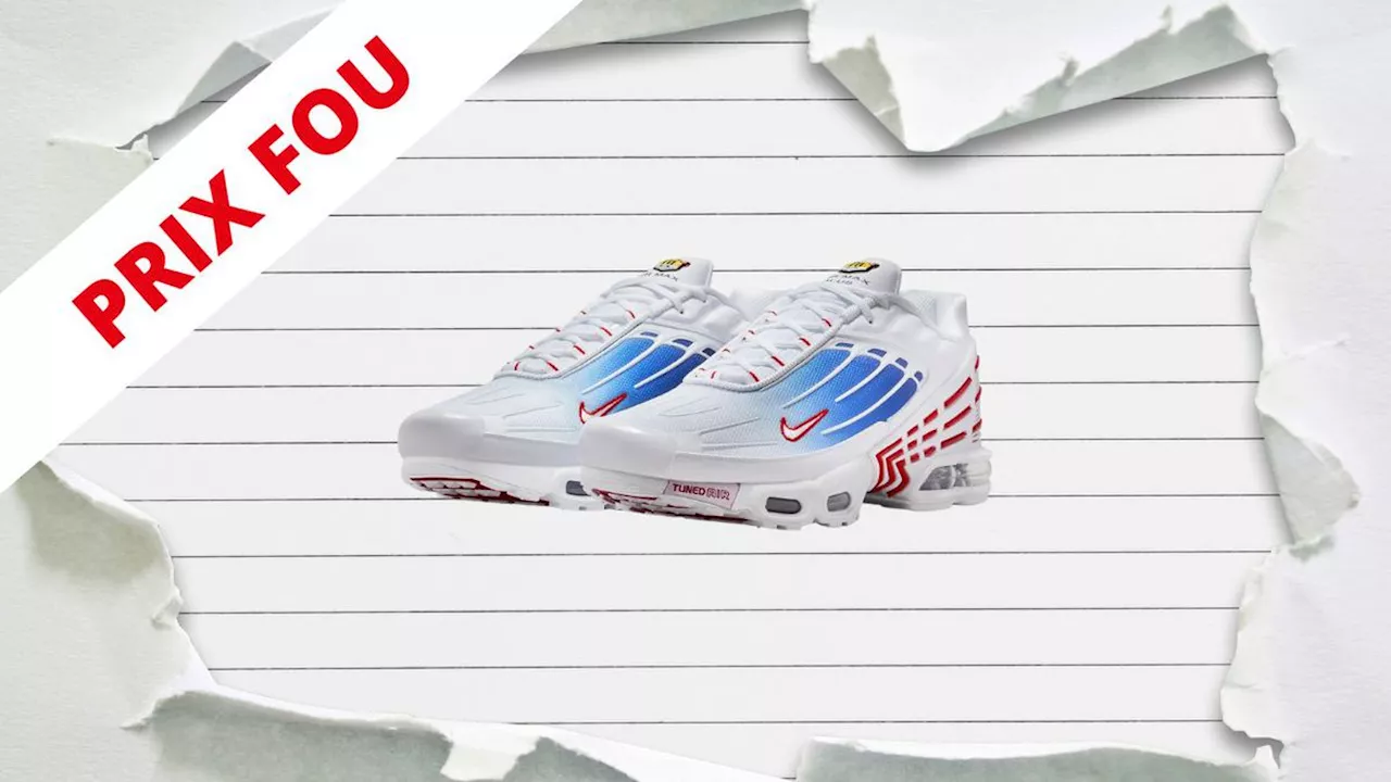 Baskets Nike TN : ne passez pas à côté de cette offre hallucinante sur le site officiel