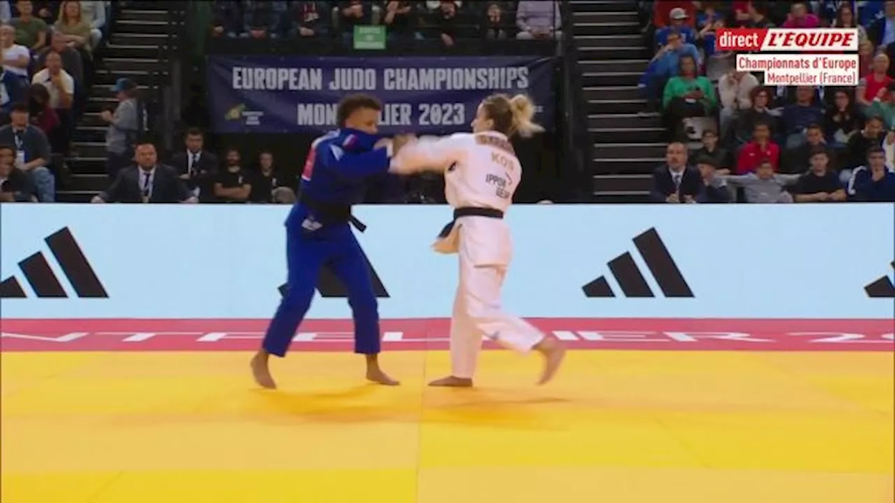 Championnats d'Europe : Amandine Buchard décroche la médaille d'or en moins de 52 kilos