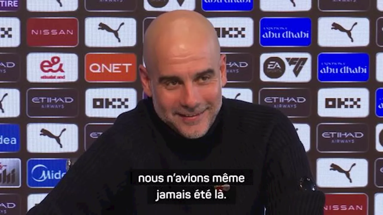 Guardiola (Manchester City) : « Haaland a toute sa carrière devant lui pour gagner le Ballon d'Or »