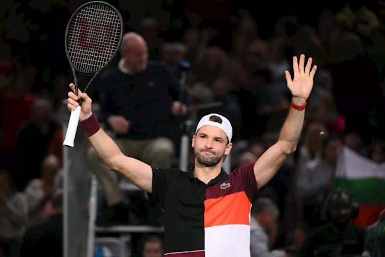 Vainqueur de Hubert Hurkacz, Grigor Dimitrov atteint pour la première fois les demi-finales à Paris