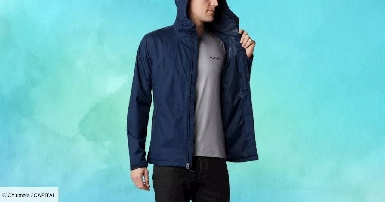 Faites face à la pluie avec cette veste imperméable Columbia pour homme à -37% chez Amazon