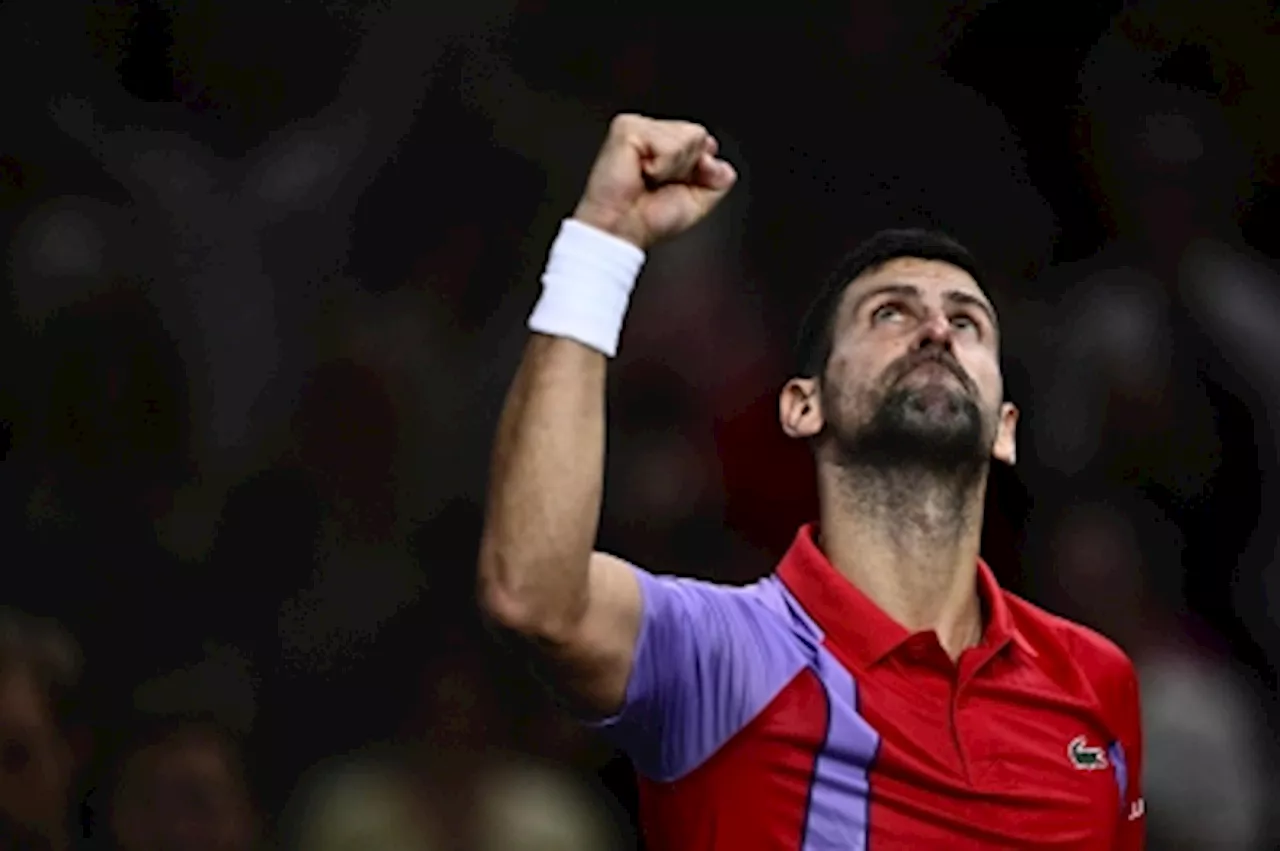 Djokovic fights on as exhausted Sinner quits Paris Masters