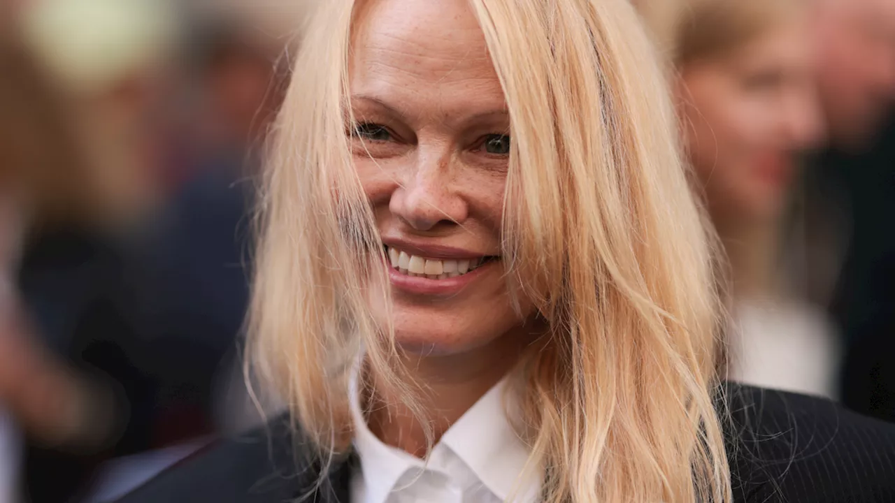 Pamela Anderson on Going Makeup-Free at Paris Fashion Week: 'Why Not?'