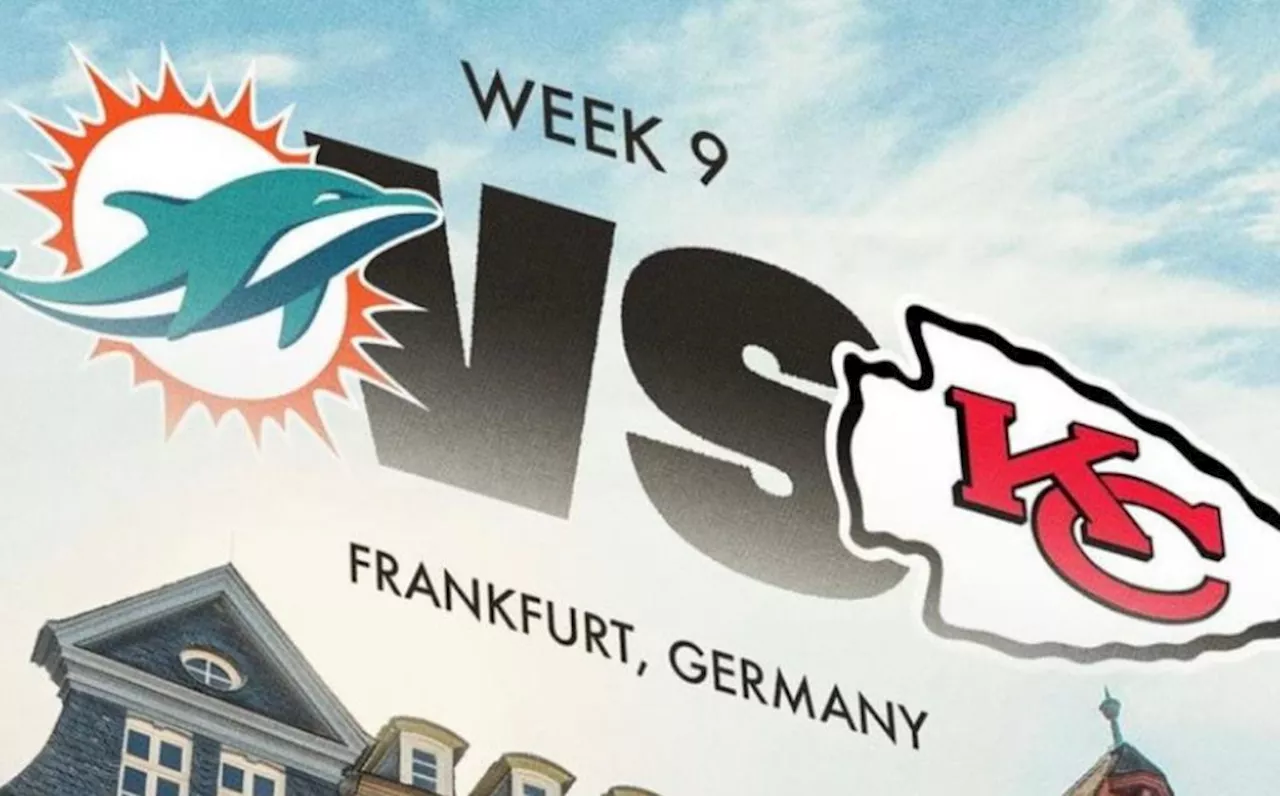 La NFL quiere ser Internaconal: Kansas City Chiefs vs. Miami Dolphins se jugará Alemania este domingo