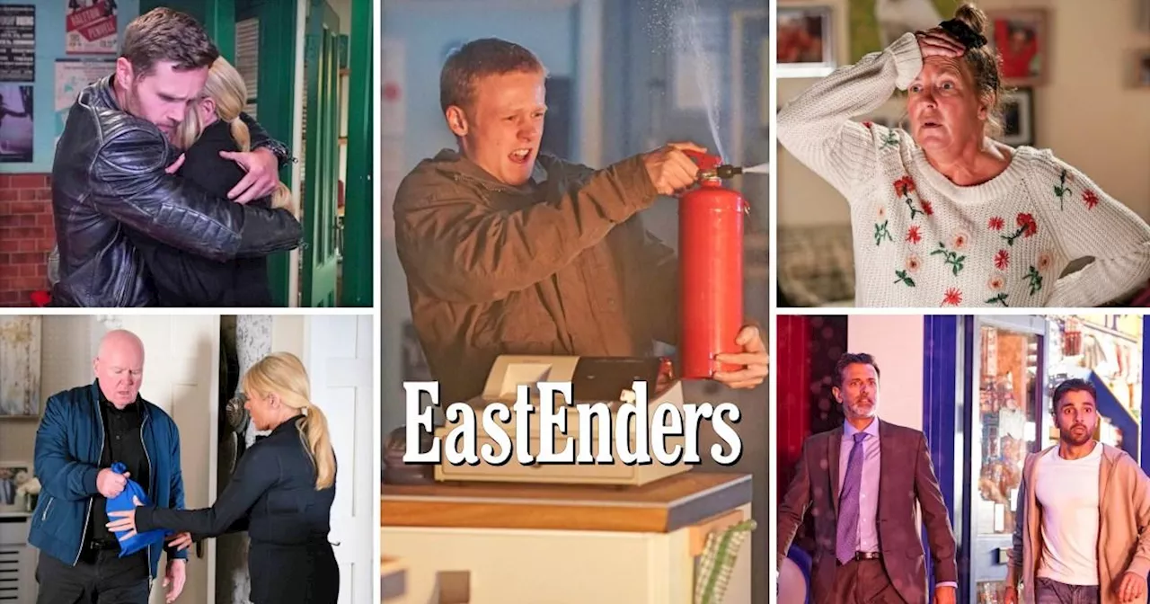 EastEnders picture spoilers for November 6 to Thursday 9: Fire tragedy