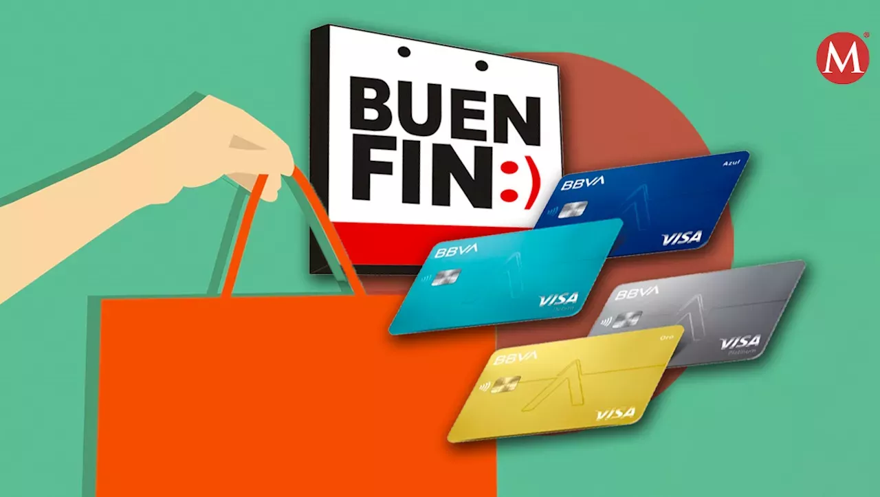 BBVA te 'da chance' de pagar tus compras del Buen Fin hasta 2024 AQUÍ