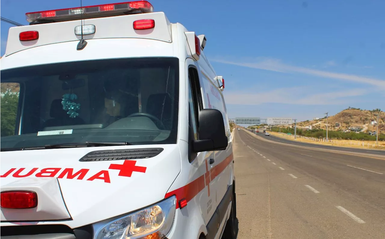 Pareja muere al chocar en su motocicleta en Durango; la mujer estaba embarazada