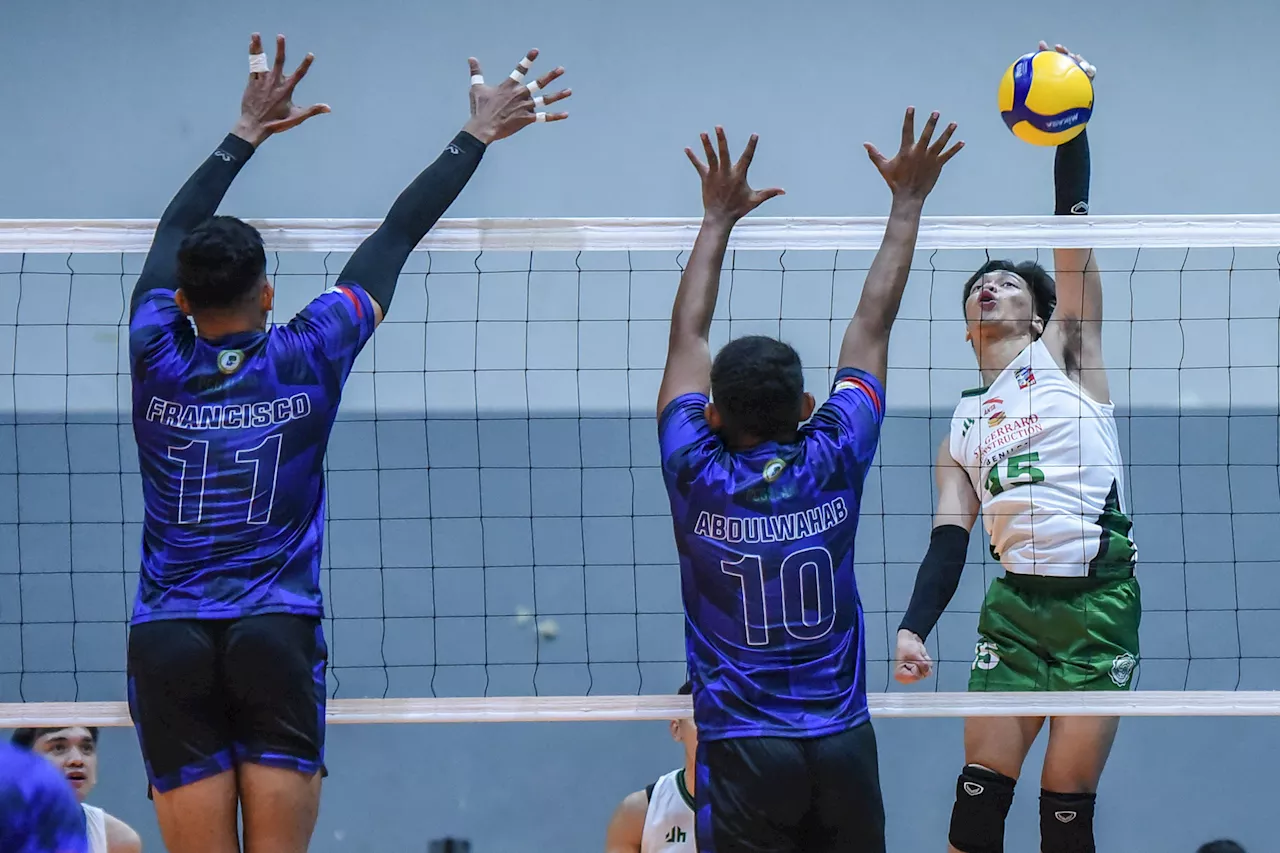 Builders sink Lifesavers in Spikers’ Turf