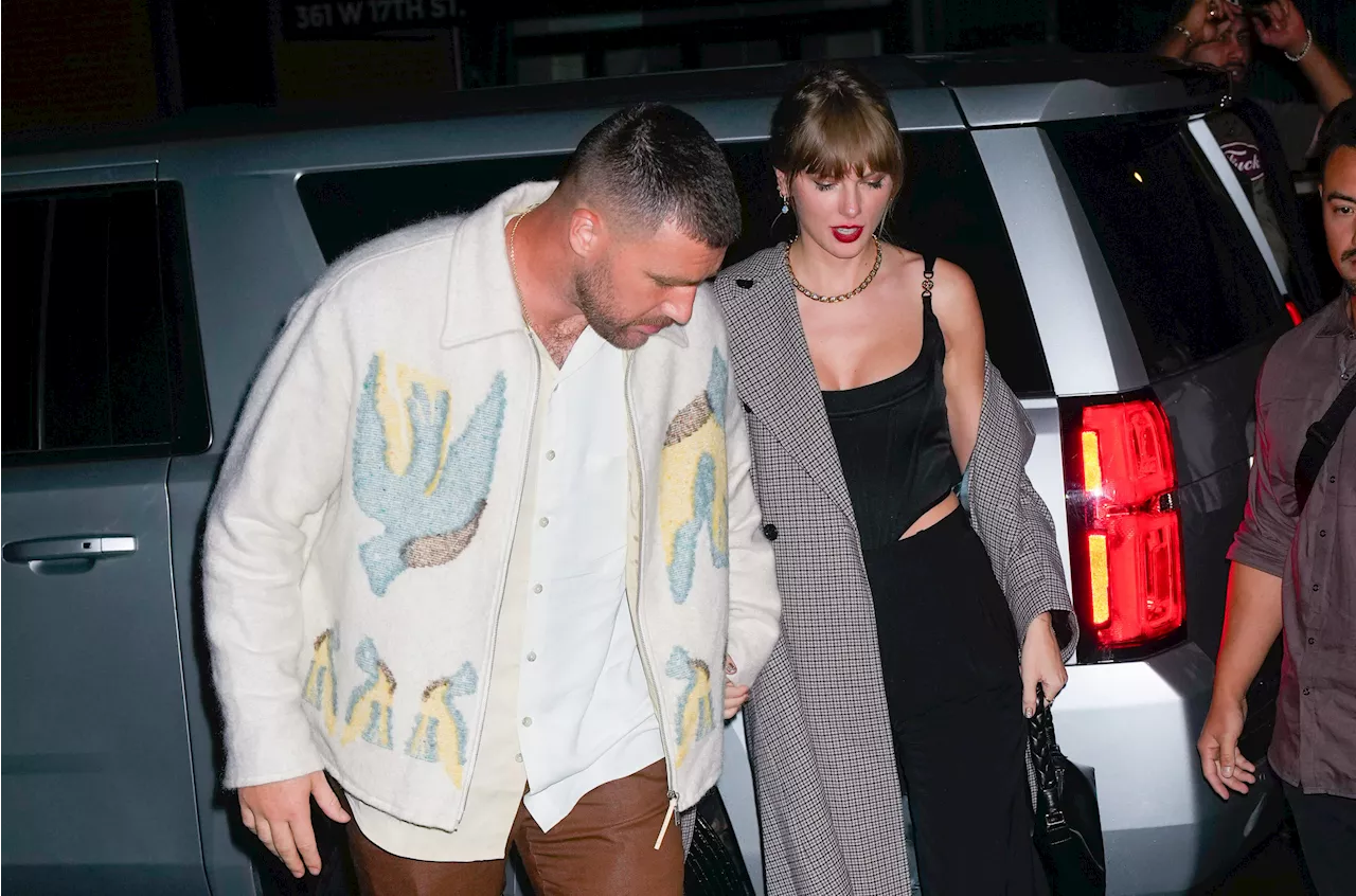 Travis Kelce Addresses Whether He Is in Love With Taylor Swift