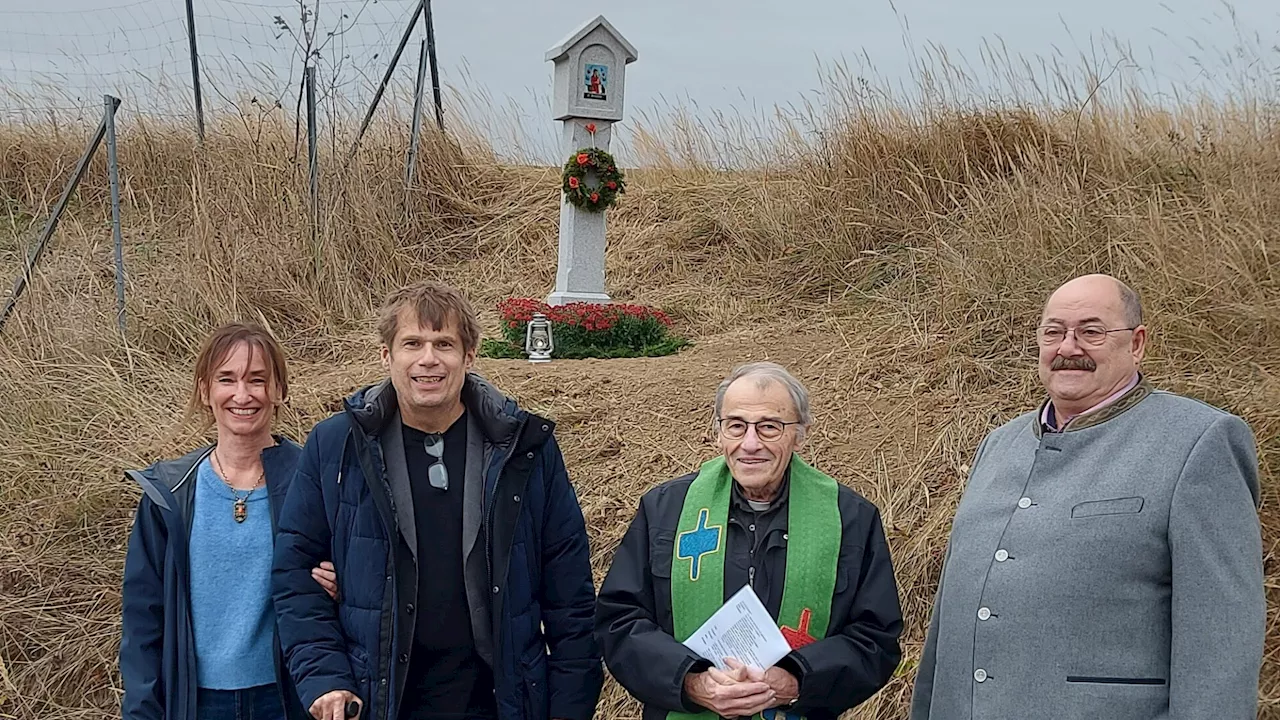 Schweinburg: Neues Marterl als Dank für Heilung