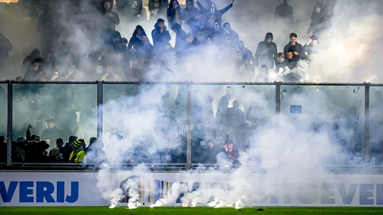 Na onderbreking door vuurwerk wint De Graafschap van NAC, Kortsmit blundert