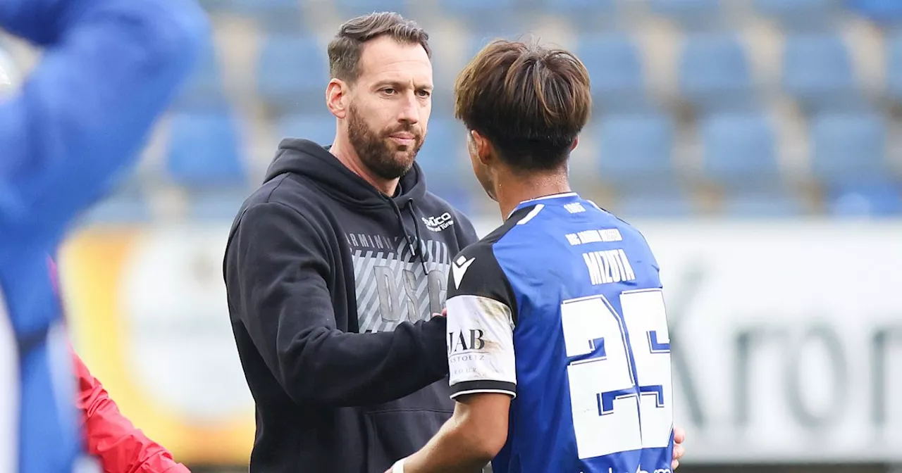 Arminia-Trainer Kniat: 'Wir wollen in Essen die drei Punkte für Noah holen'