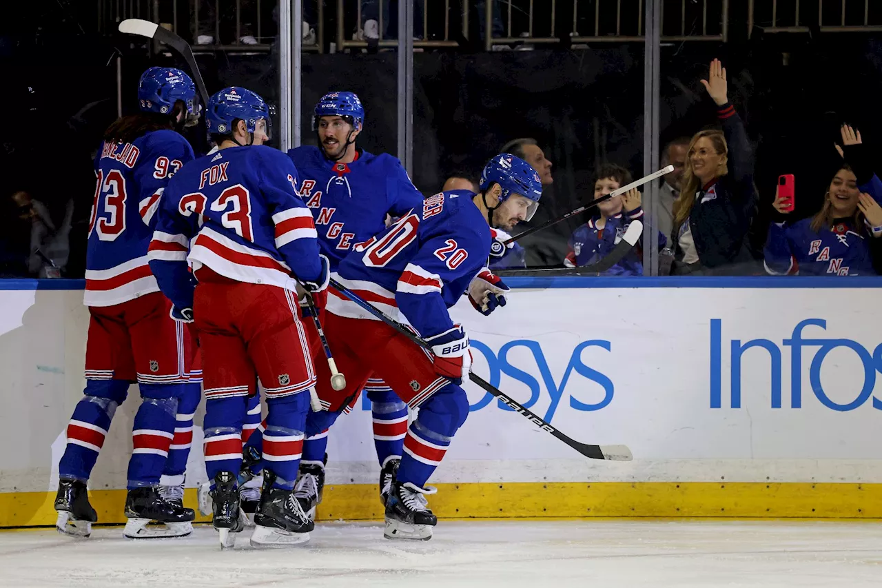 Ailing Rangers keep rolling with win over Hurricanes