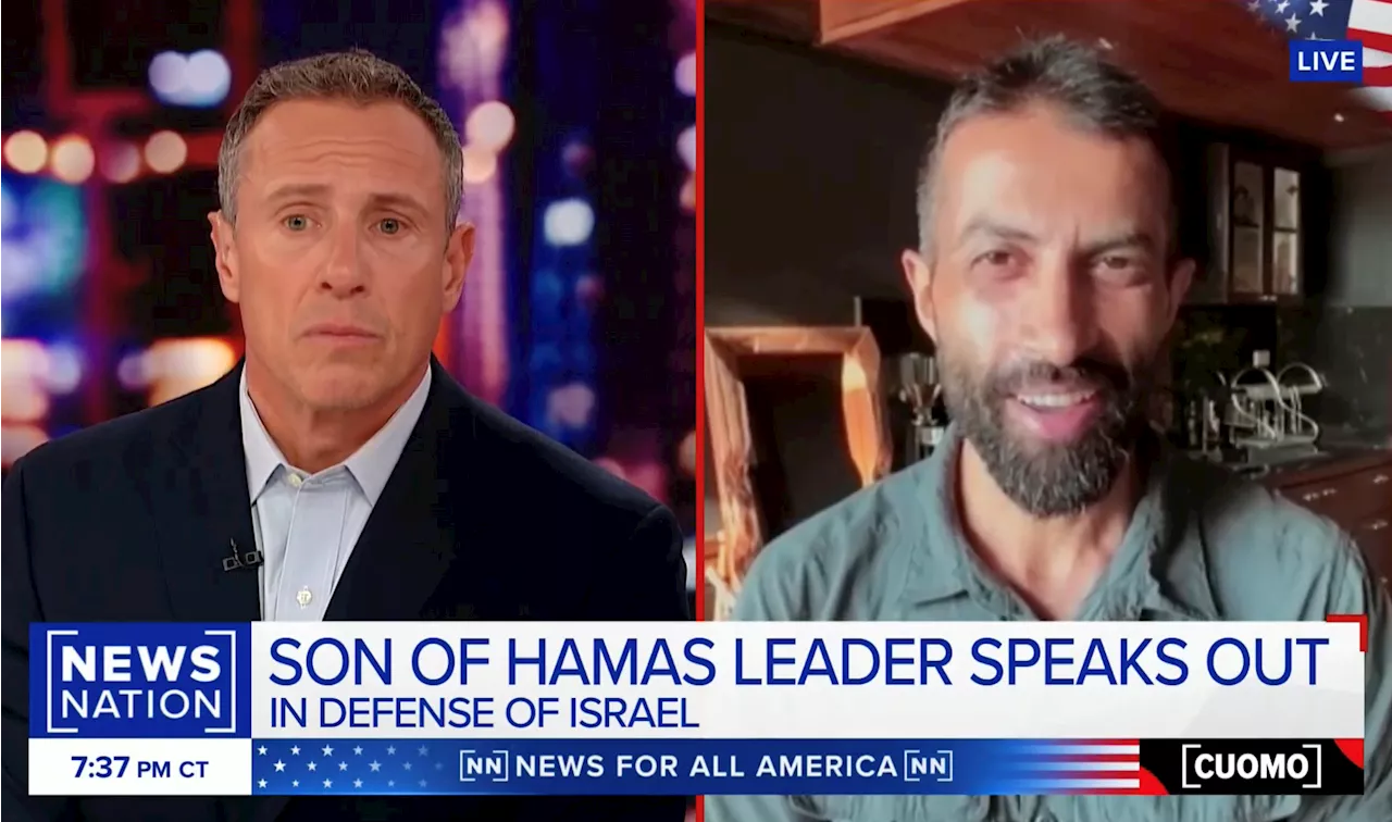 Hamas founder’s son compares terror group to Nazis, says deaths in war in Gaza 'not Israel’s fault'