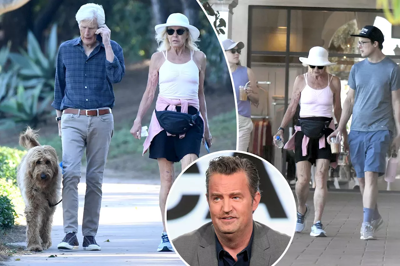 Matthew Perrys Mom And Stepdad Keith Morrison Spotted Taking Walk After Actors Death 