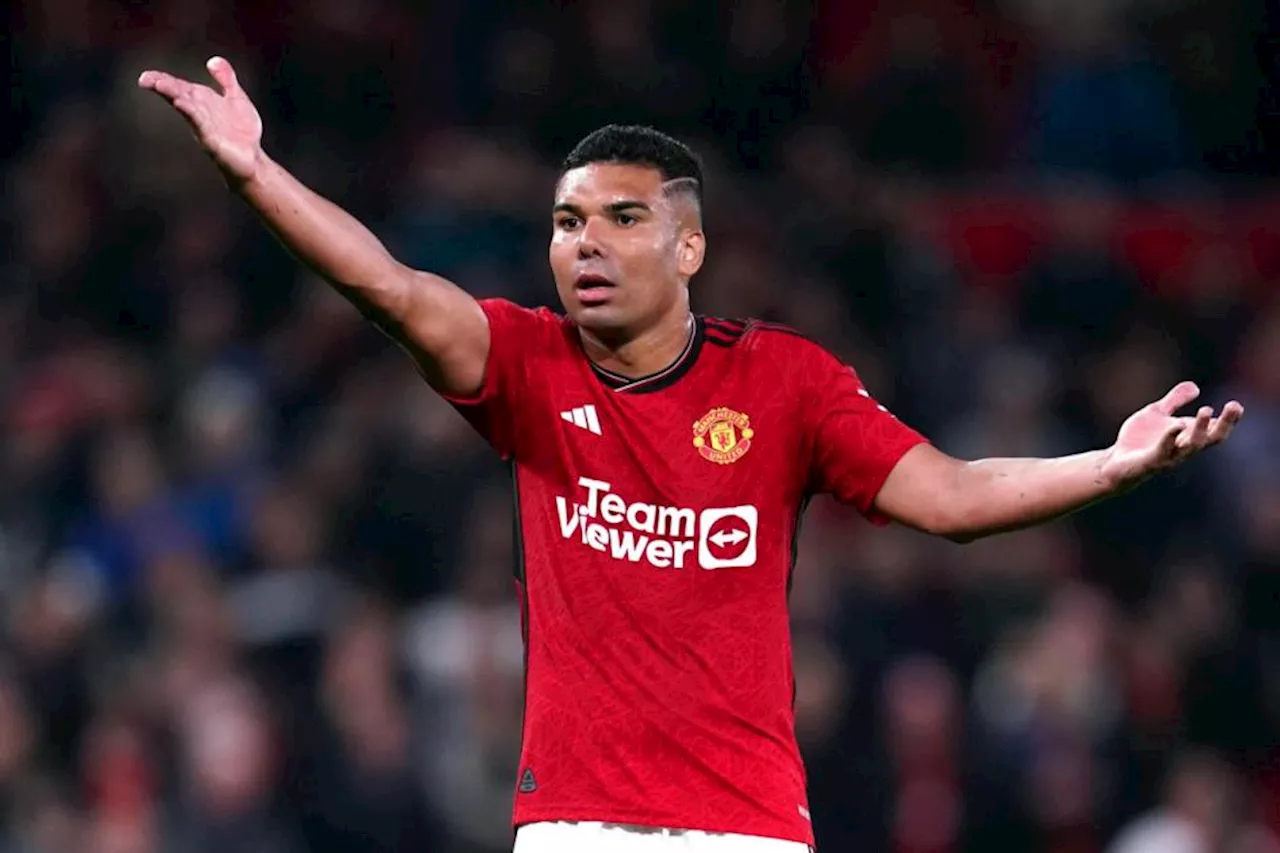 Man Utd midfielder Casemiro sidelined for ‘several weeks’ with hamstring injury