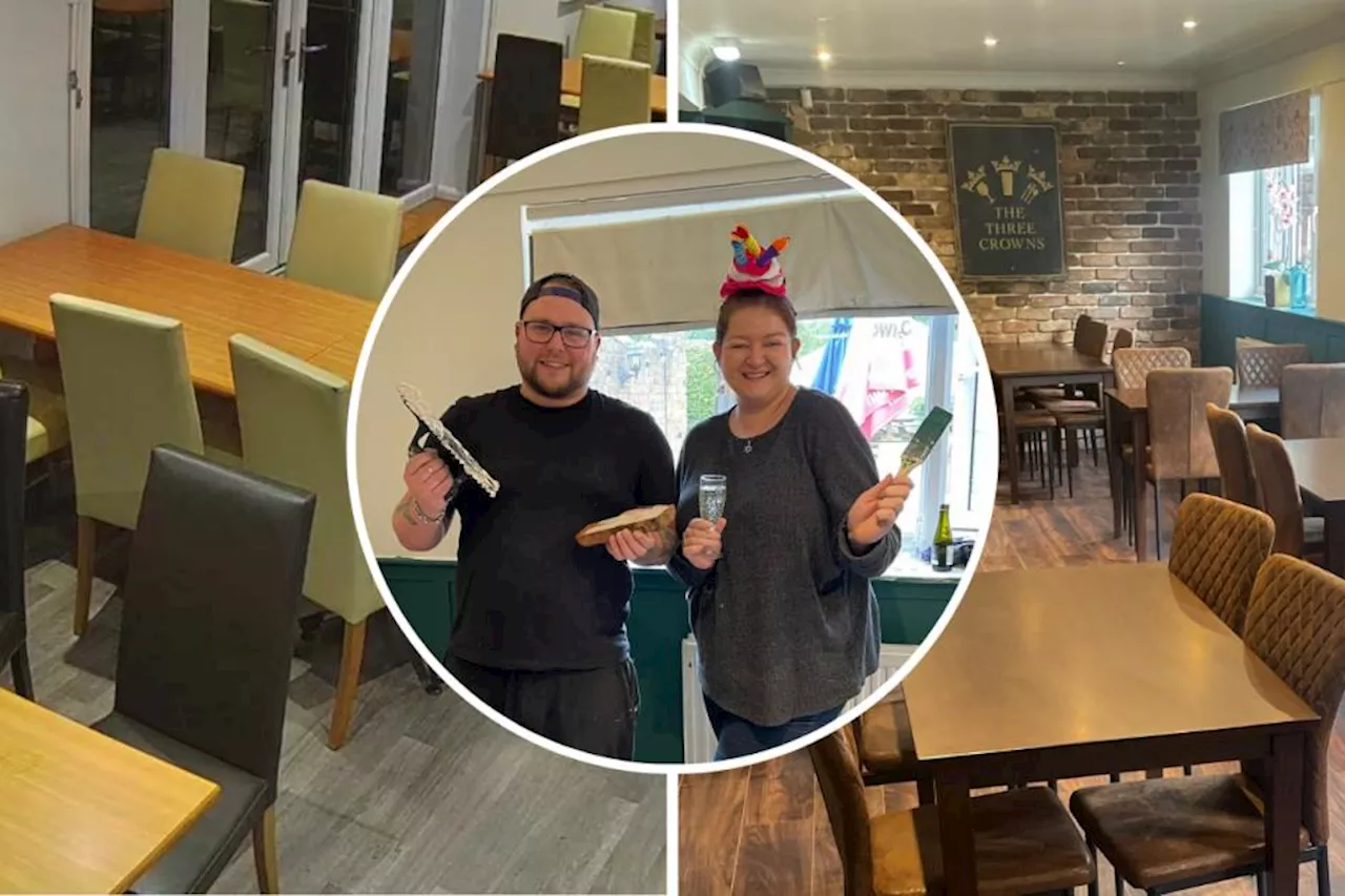 New Three Crowns, Bushey Heath, landlords met at the pub