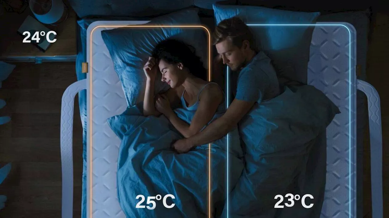 Dormez sans avoir trop froid ou trop chaud avec ce surmatelas qui règle votre température