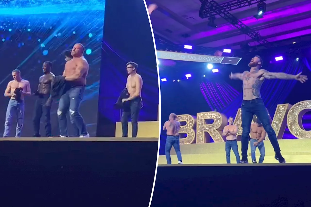 Fans roast 'RHONJ' husbands' 'cringe' Magic Mike dance at BravoCon: 'I wish I had never seen this'