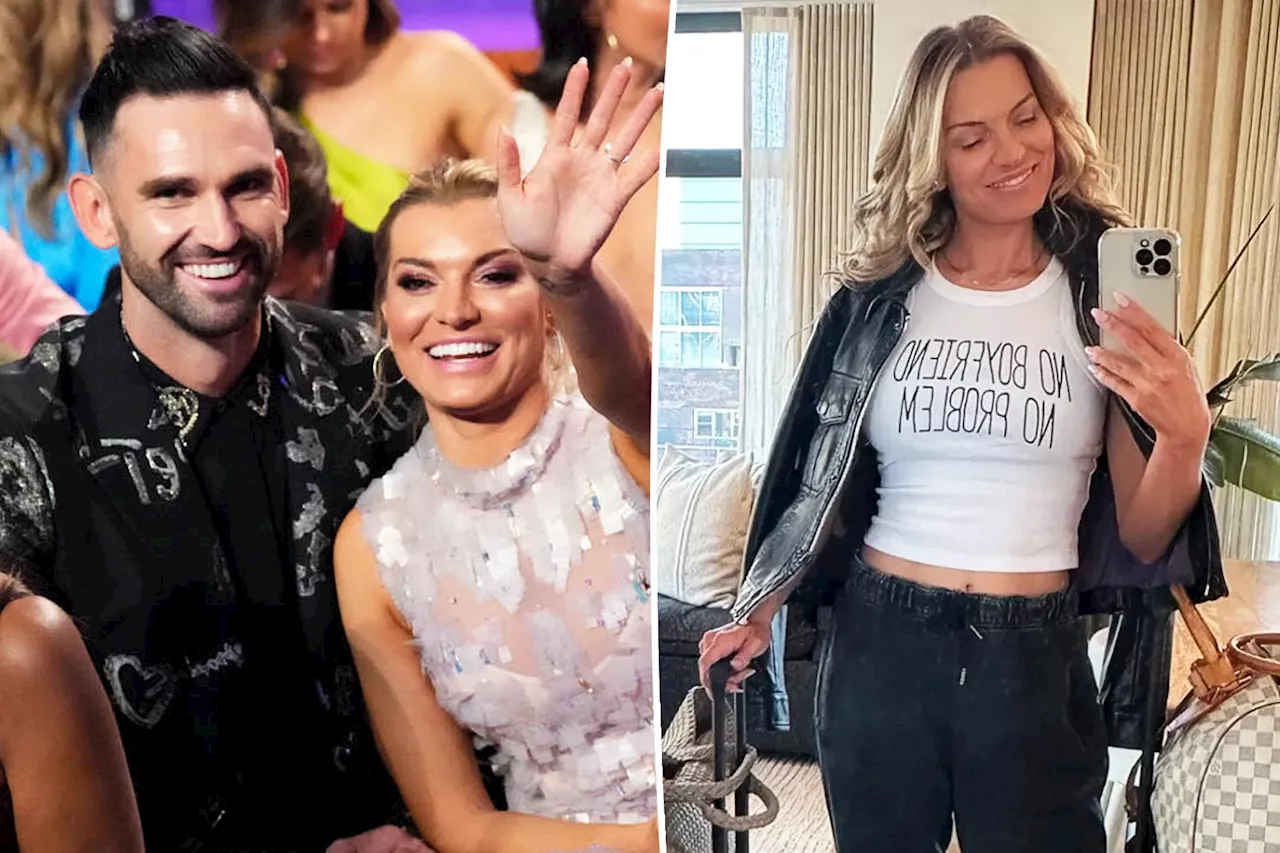 Lindsay Hubbard sports ‘No Boyfriend No Problem’ tee as she faces Carl Radke at BravoCon