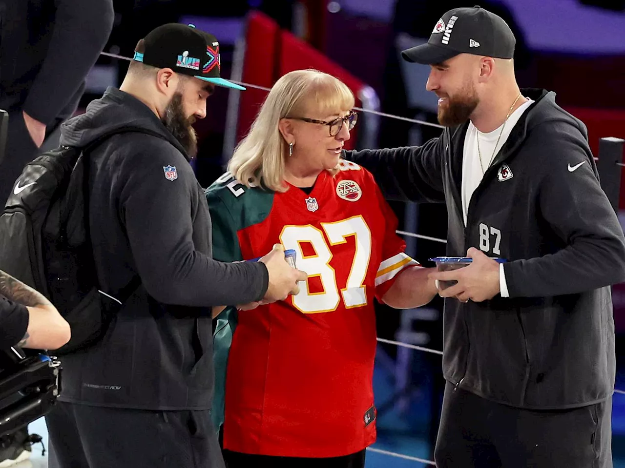 Donna Kelce Starts Planning How to Get to Jason and Travis' Games in April: 'It's Kind of Hard' (Exclusive)