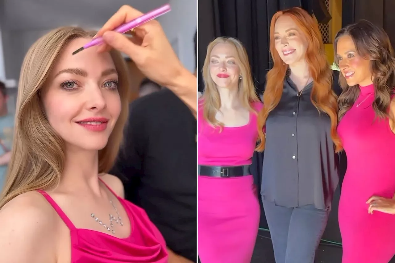 Watch Amanda Seyfried Get 'Karen'-Ready in Behind-the-Scenes of Mean Girls Reunion with Lindsay Lohan, Lacey Chabert