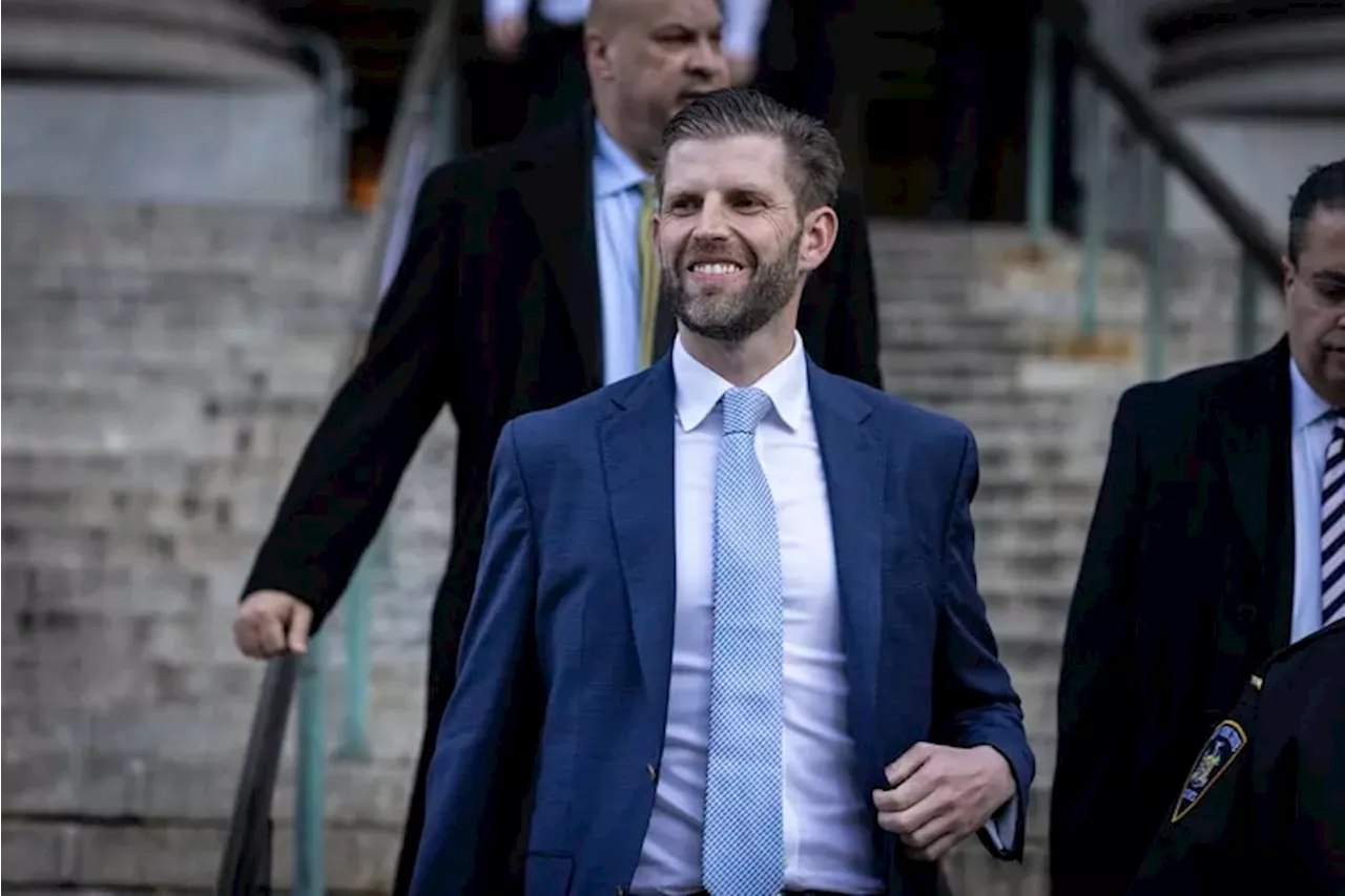 Eric Trump testifies in civil fraud trial he relied on accountants for financial statements accuracy