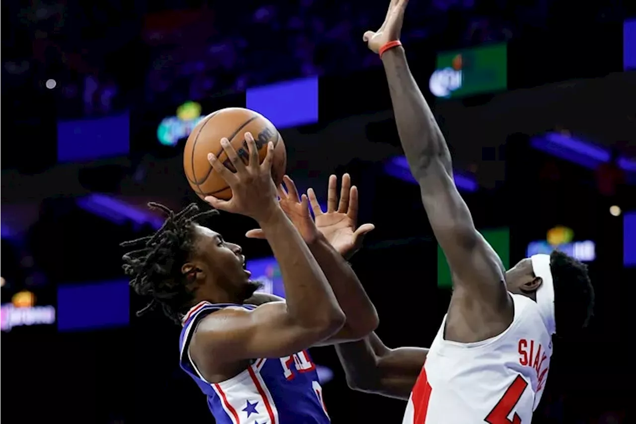 Sixers top Raptors, 114-99, in first game since James Harden trade