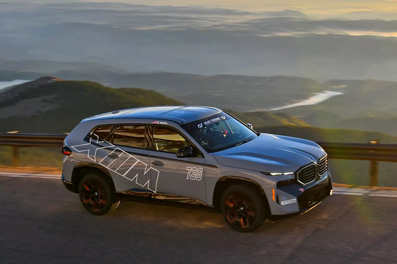 BMW XM Label Red sets Pike Peak record