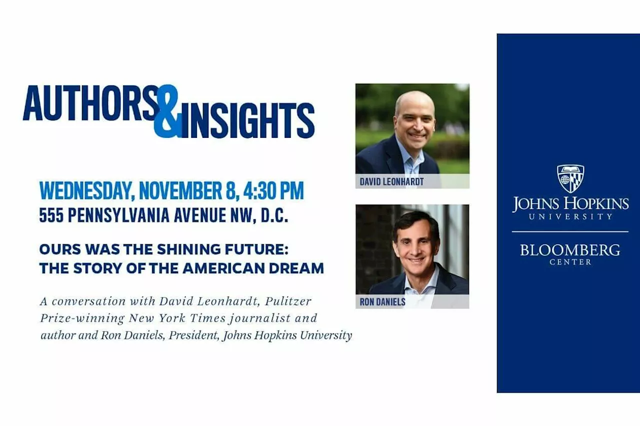 Authors & Insights: New York Times’ David Leonhardt with Ron Daniels