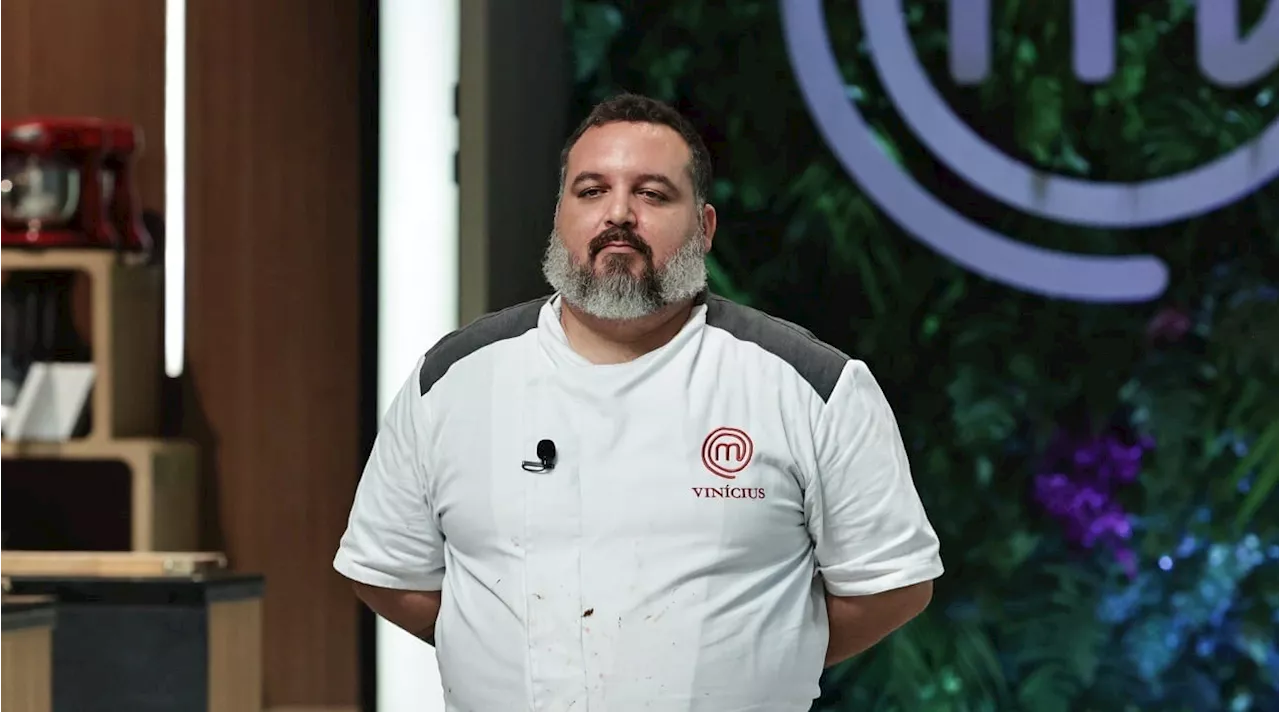 Eliminado do MasterChef relembra morte do pai e chora com recado da irmã