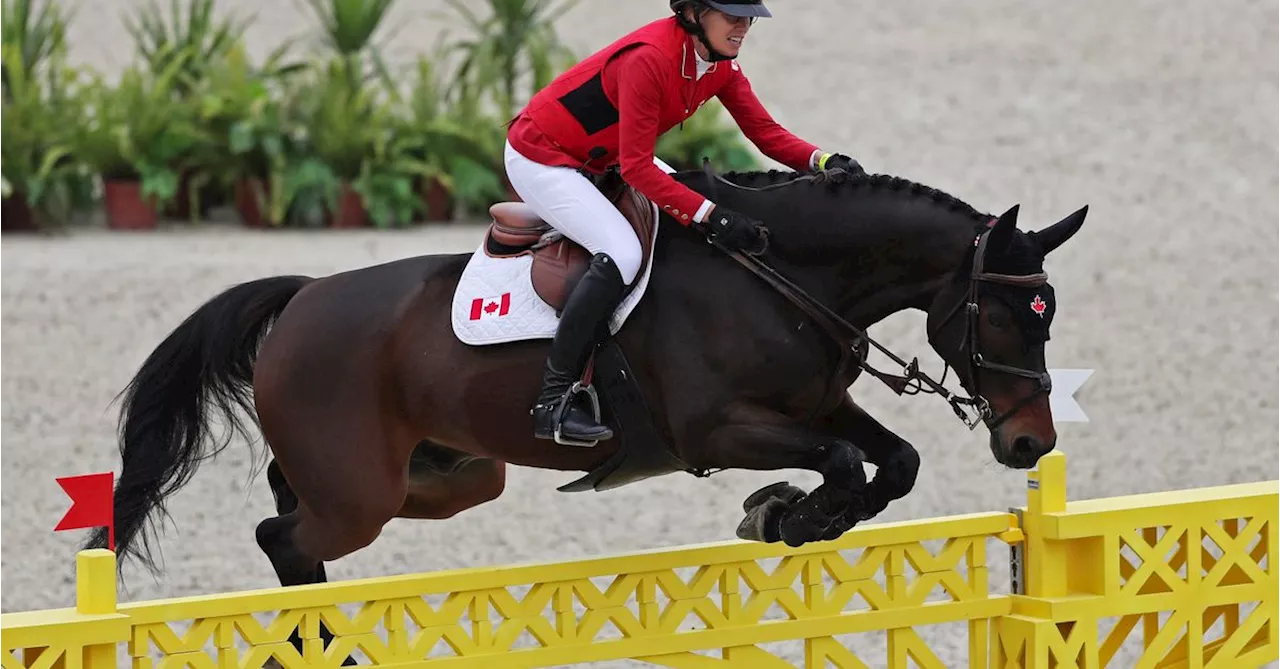 Pan Am Games show jumping ends in chaos after Canadian protest