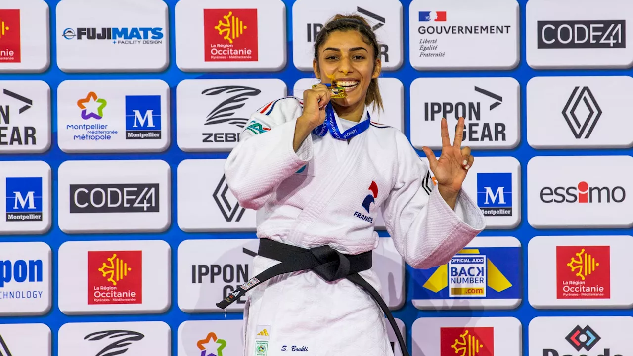 Judo (championnats d'Europe): 'On en veut toujours plus', Shirine Boukli savoure son 3e titre européen