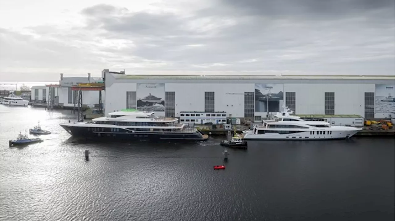 Amels Just Launched Two Sleek Superyachts in One Day