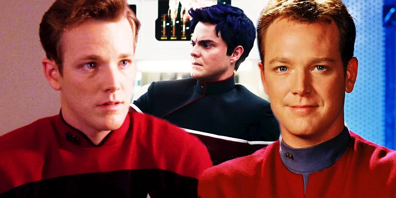 Star Trek Tells A Perfect Joke About Voyager’s Tom Paris Lookalike