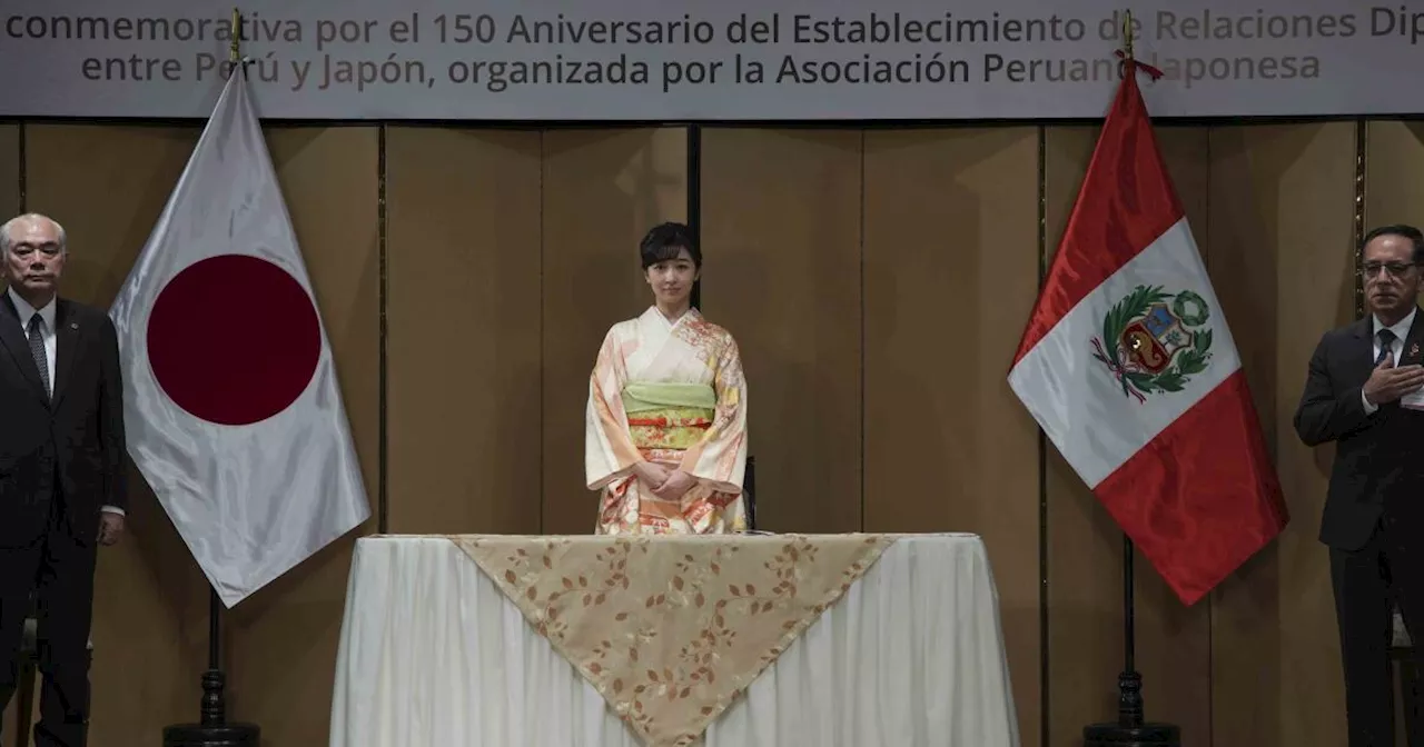 Japan's Princess Kako arrives in Peru to mark 150 years of diplomatic relations